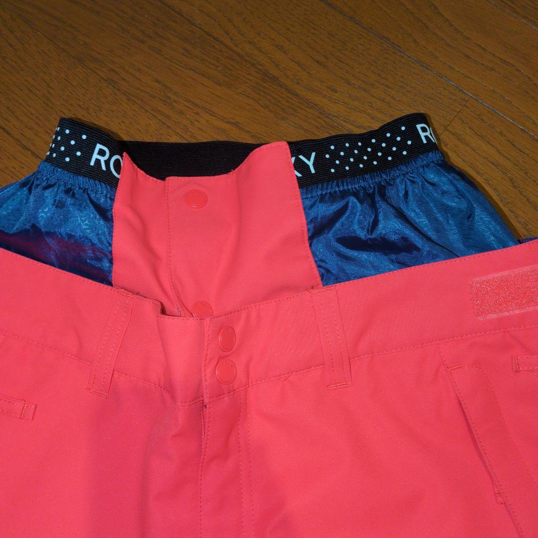 【美品】ROXY　スノボウェア　上下セット　総柄　ピンク　Ｓ