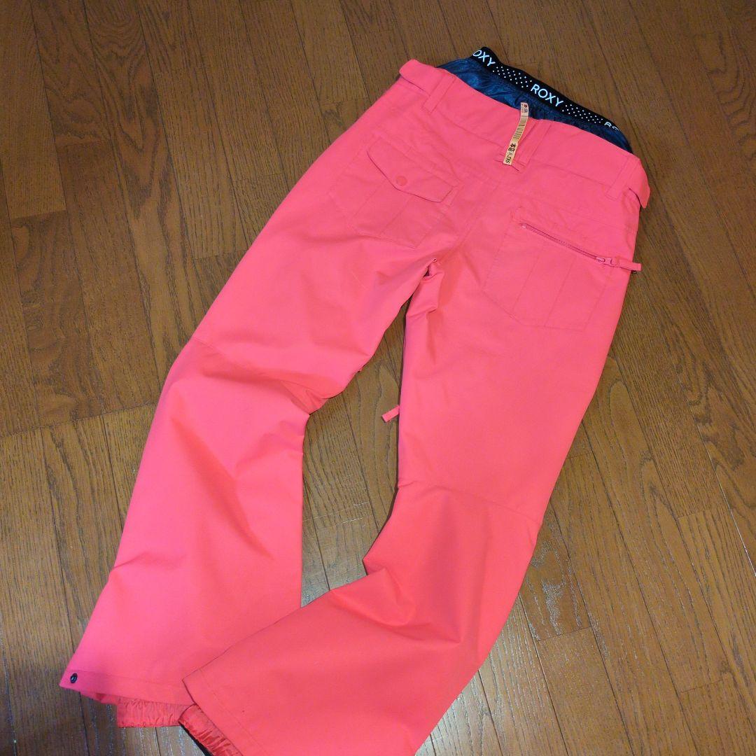 【美品】ROXY　スノボウェア　上下セット　総柄　ピンク　Ｓ