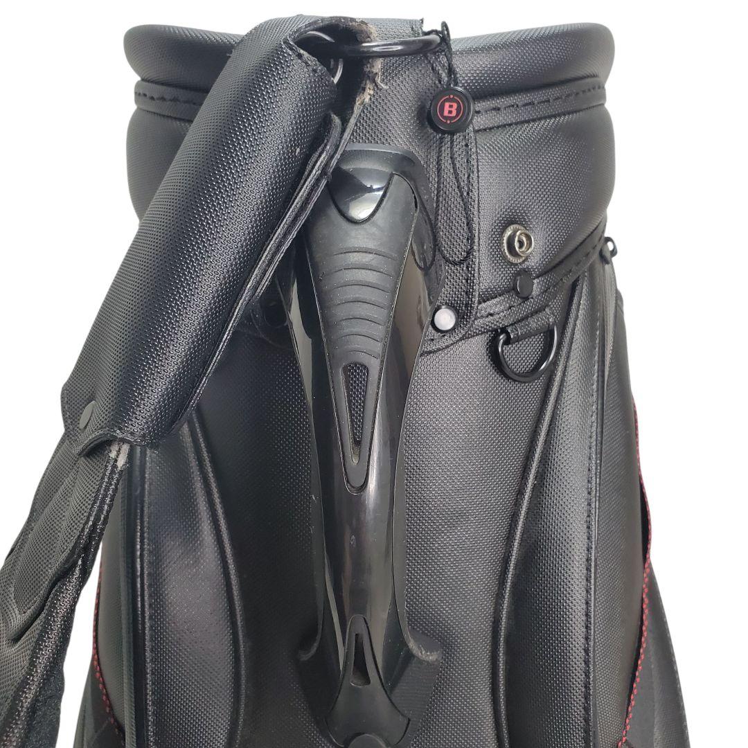 BRIEFING CR-3 キャディバッグ ブラック/レッド