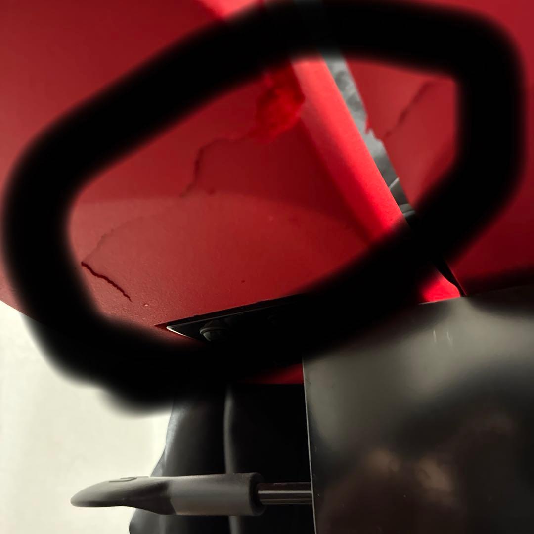 アーユル・チェアー ルナ レッド 足置きリング　学習イス　姿勢矯正　腰痛予防