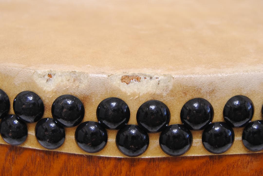 平太鼓 平胴太鼓 和太鼓 太鼓 1.4尺 鋲打 くりぬき胴 民謡 祭事 だんじり