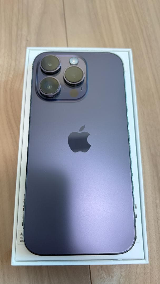 iPhone14pro パープル　256GB SIMフリー