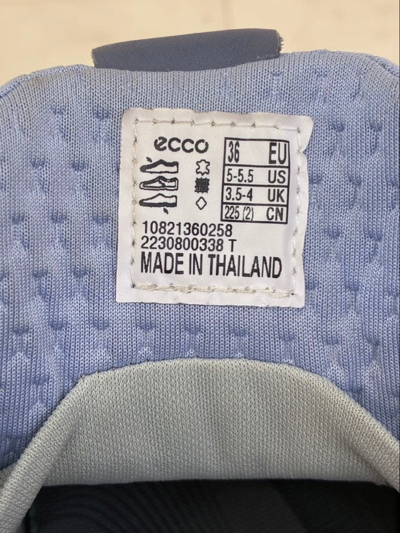 ecco エコー BOA ゴルフ レディース スパイクレス シューズ22.5cm