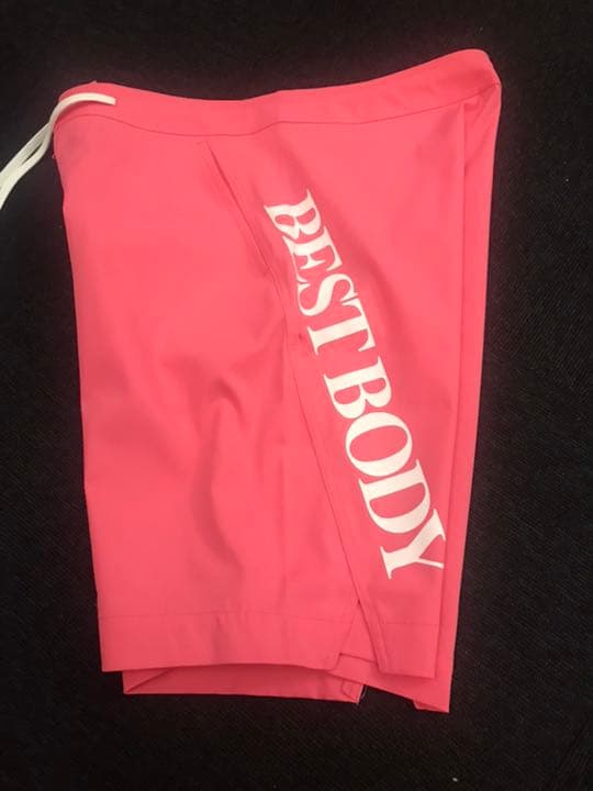 【未使用・正規品】ベストボディジャパン 公式サーフパンツ ピンク SサイズBBJ