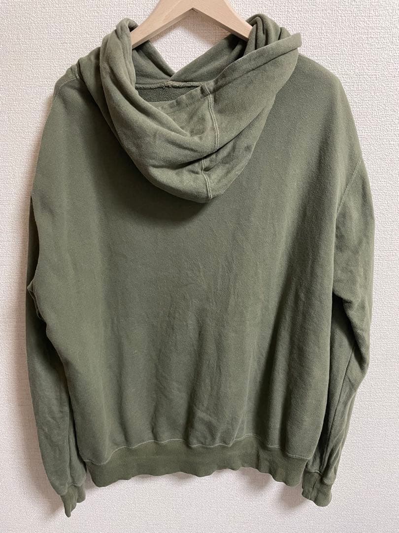 CRONOS フード付きスウェット オリーブグリーン