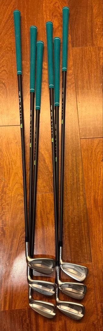 PING i210アイアン　TRAVIL 95S 6番〜UW 6本セット黒ドット