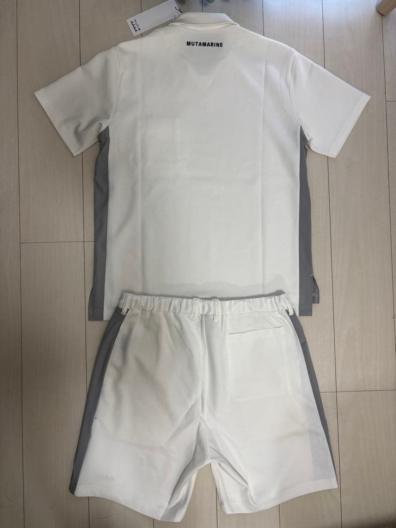 ムータマリン　セットアップ　ホワイト L 6サイズ
