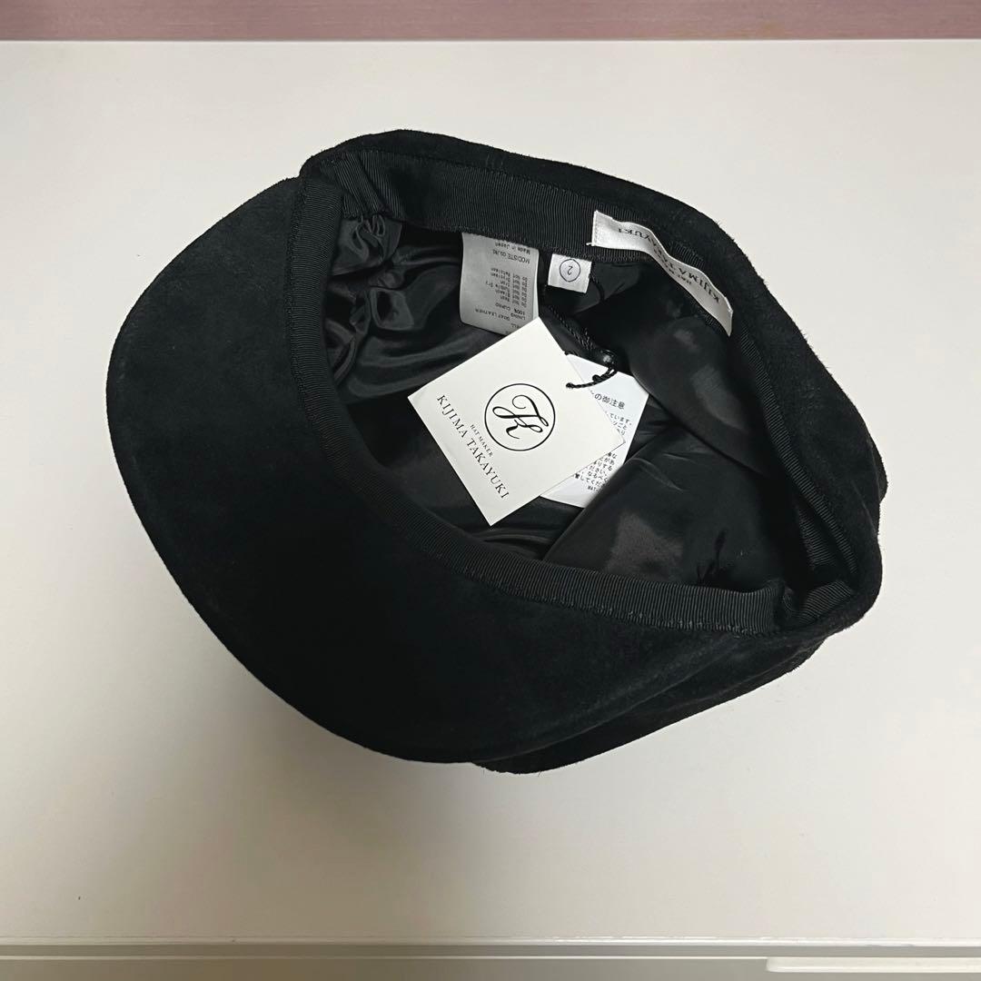 23AW キジマタカユキ GOAT SUEDE CASQUETTE