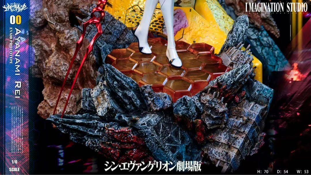 綾波レイ　フィギュア　エヴァンゲリオン　ガレージキット