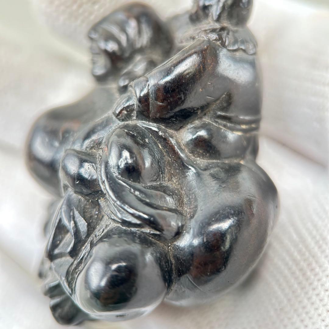 彫刻極上根付天然素材アンティーク骨董飾り物古美術置物細密細工