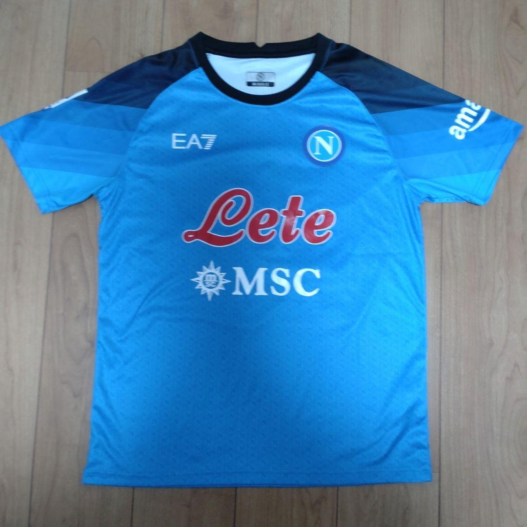 ナポリ22-23シーズンユニフォーム クヴァラツェリア77番 - メルカリ