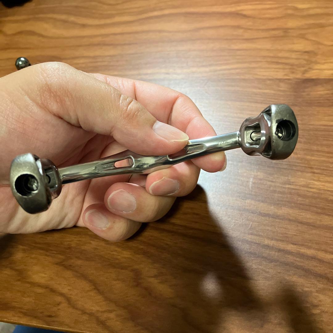 美品　RCS SLP WORKS 90mm ダブルハンドル　ザイオン　スタンド