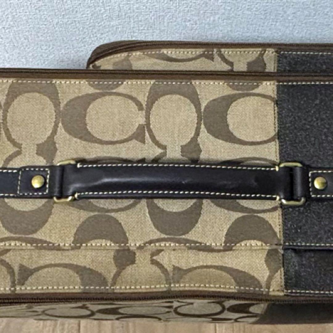 COACH コーチ キャリーケース シグネチャーキャンパスレザーF77020