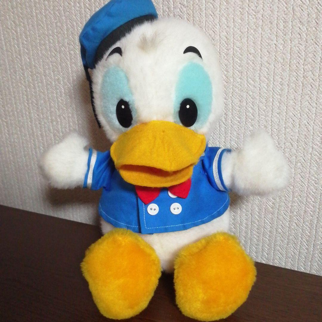激レア品] 東京ディズニーランド ドナルド ぬいぐるみ 開園当時 - メルカリ