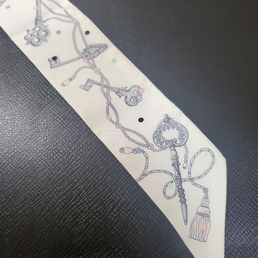 HERMES ツイリー　レクレポア　白