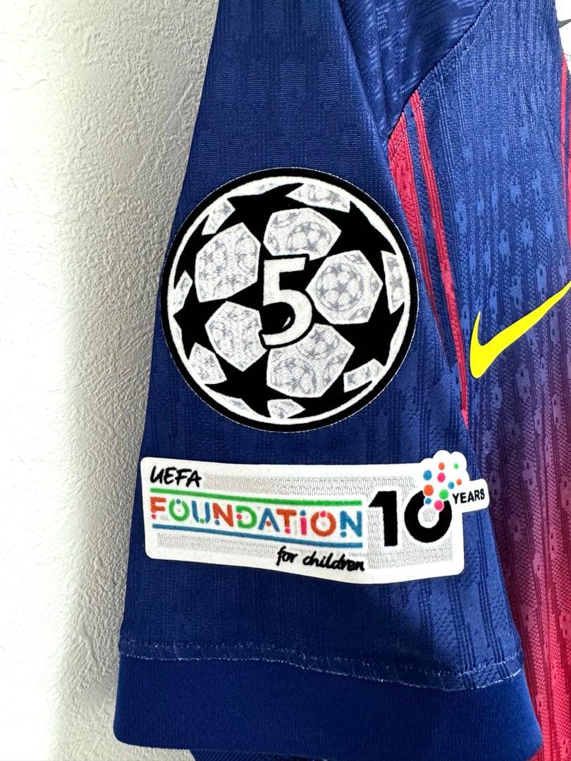 25-26 FC バルセロナ ラミン ヤマル ユニフォーム CL 仕様