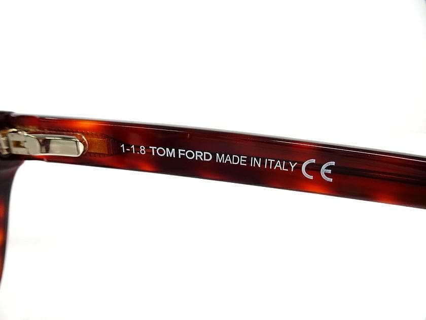 TOM FORD EYEWEAR 伊製 ブルーライトカット メガネ 定5.5万