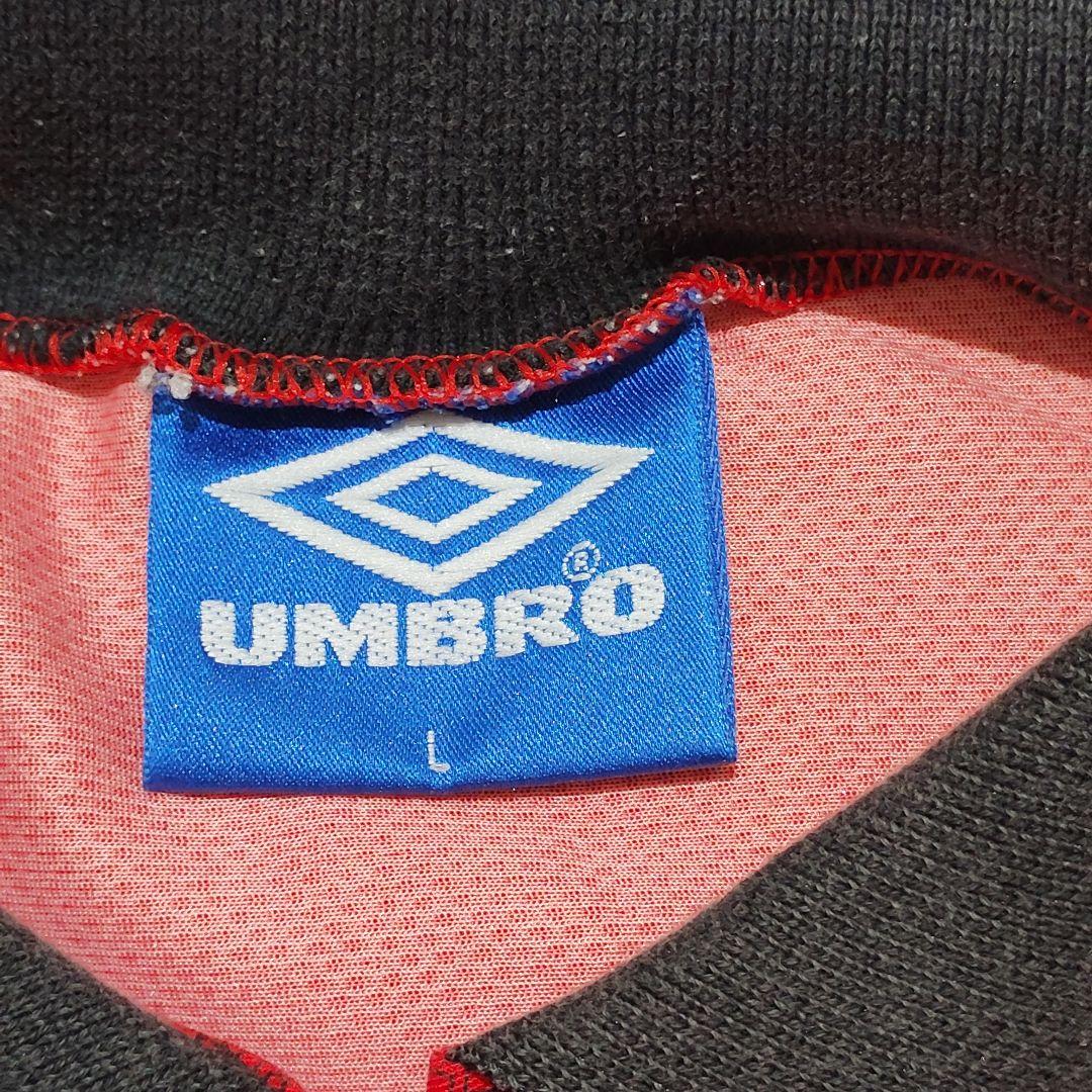 90'sマンチェスター・ユナイテッド UMBRO Lサイズ ゲームシャツ