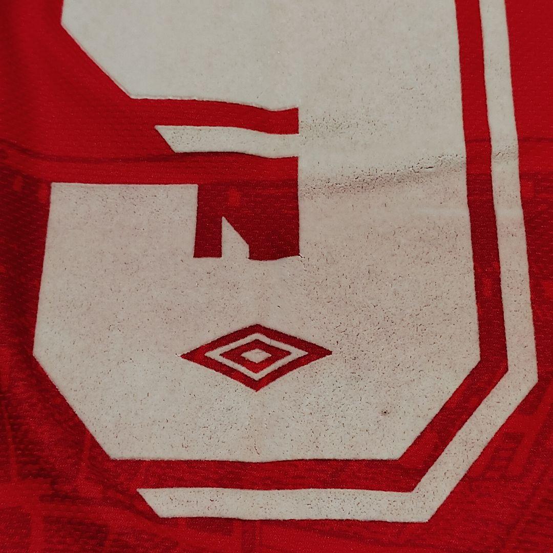 90'sマンチェスター・ユナイテッド UMBRO Lサイズ ゲームシャツ