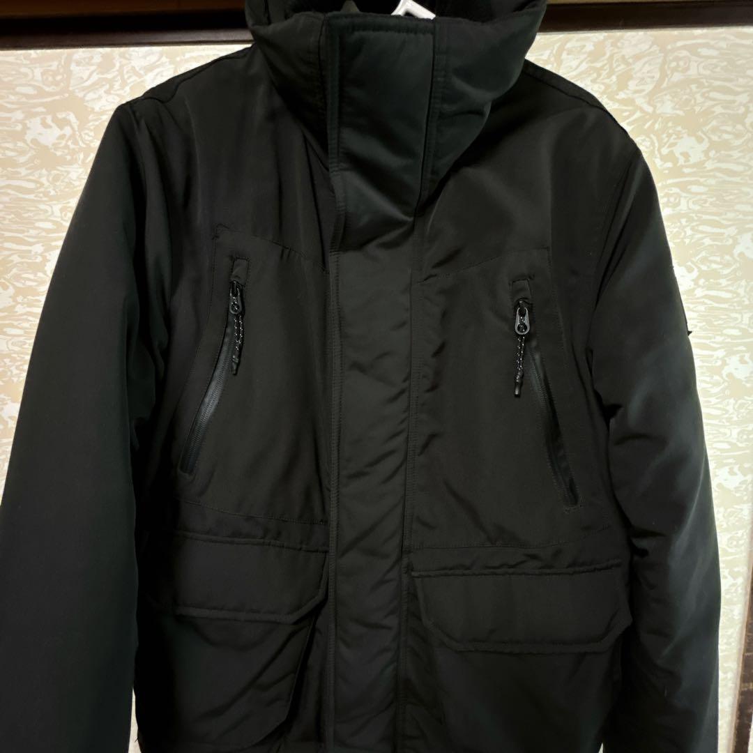 REPLAY ジャケット ブラック 黒 フード付き コート