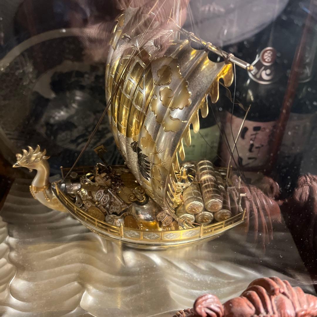 武比古　銀製　帆船　シルバー985　重量78グラム