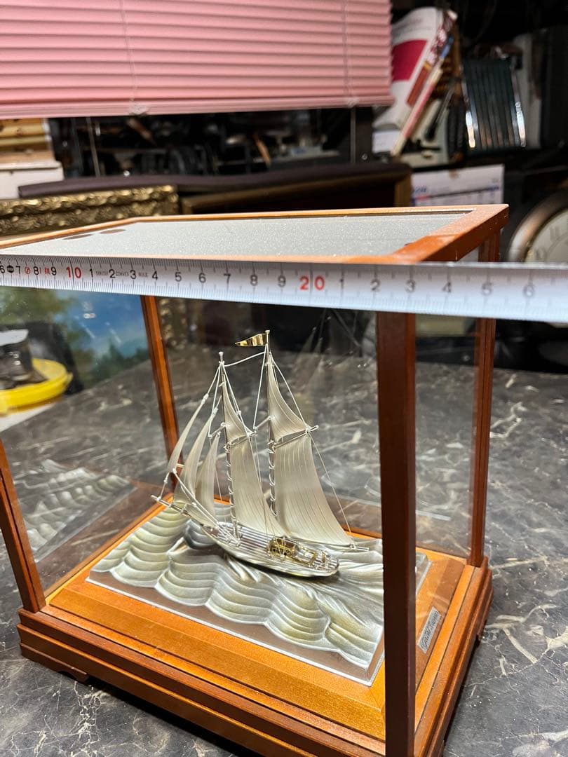 武比古　銀製　帆船　シルバー985　重量78グラム