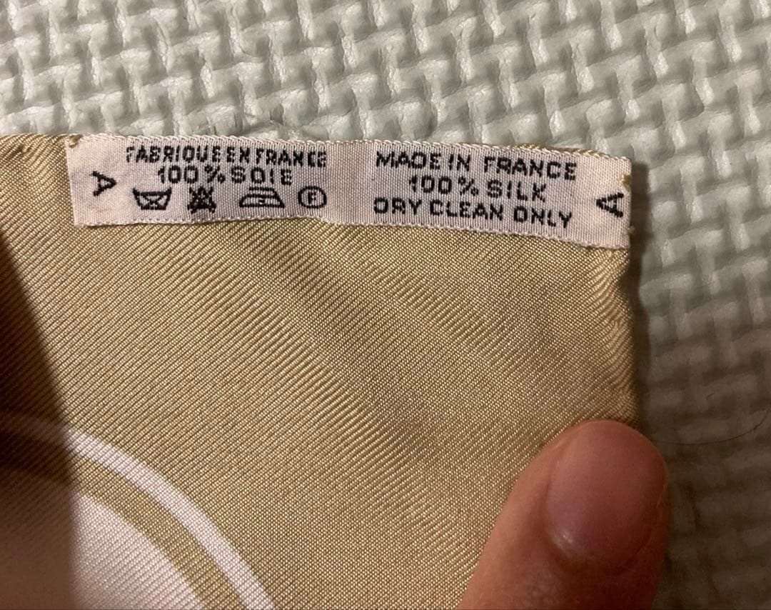 【美品】エルメス　カレ90 Flora Graeca ギリシャの花