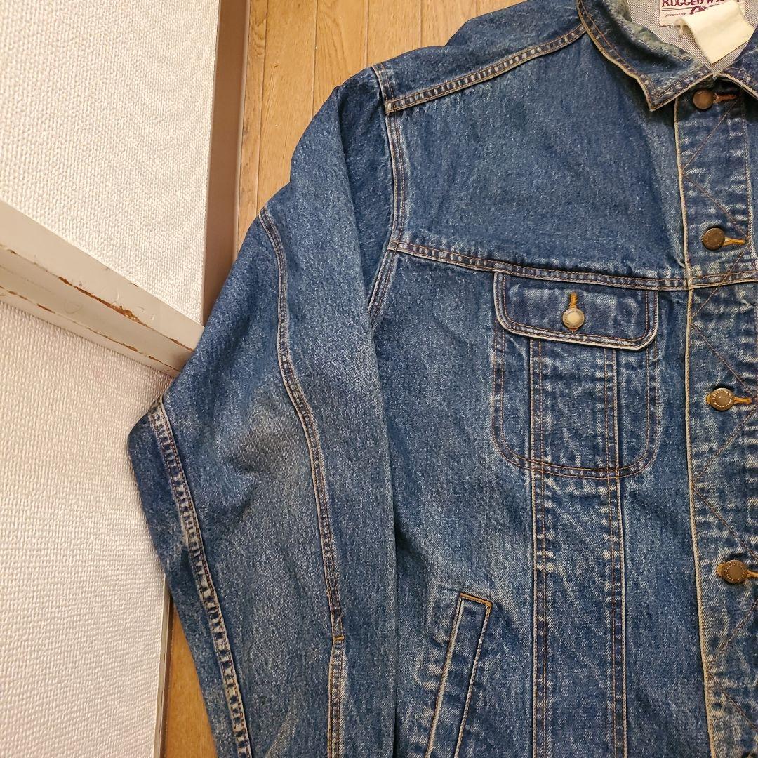 90s Wrangler デニムジャケット 色落ち◎ 特大 Big Size