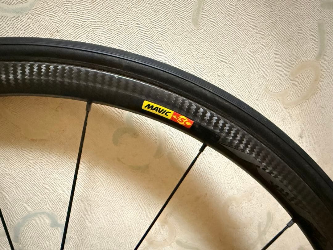 Mavic キシリウムプロカーボンSL チューブラー フロントのみ
