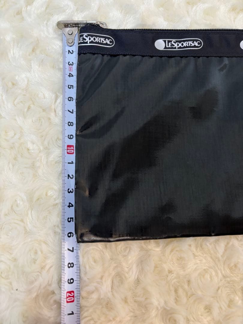 【LeSportsac】レスポートサック新品ブラック ショルダーバッグ ポーチ付