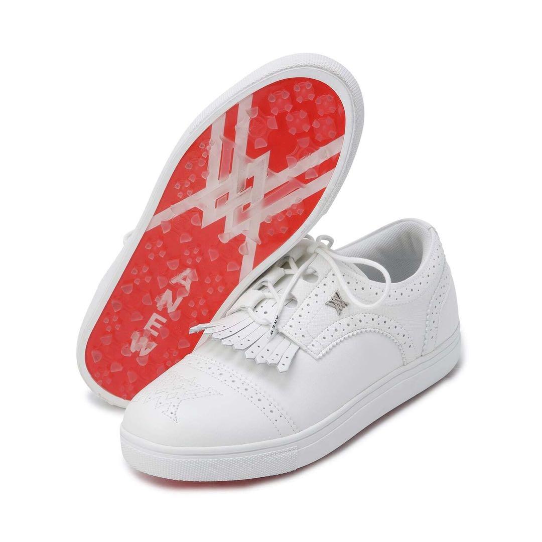 新品タグ付き❤️ゴルフシューズ⭐️ANEWゴルフ ❤️24.5cm