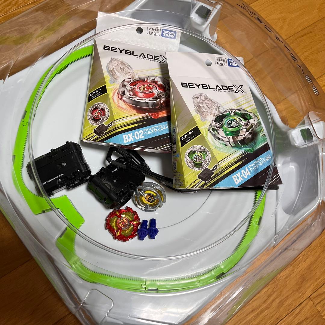 ベイブレードx まとめ売り スタジアム付き - メルカリ
