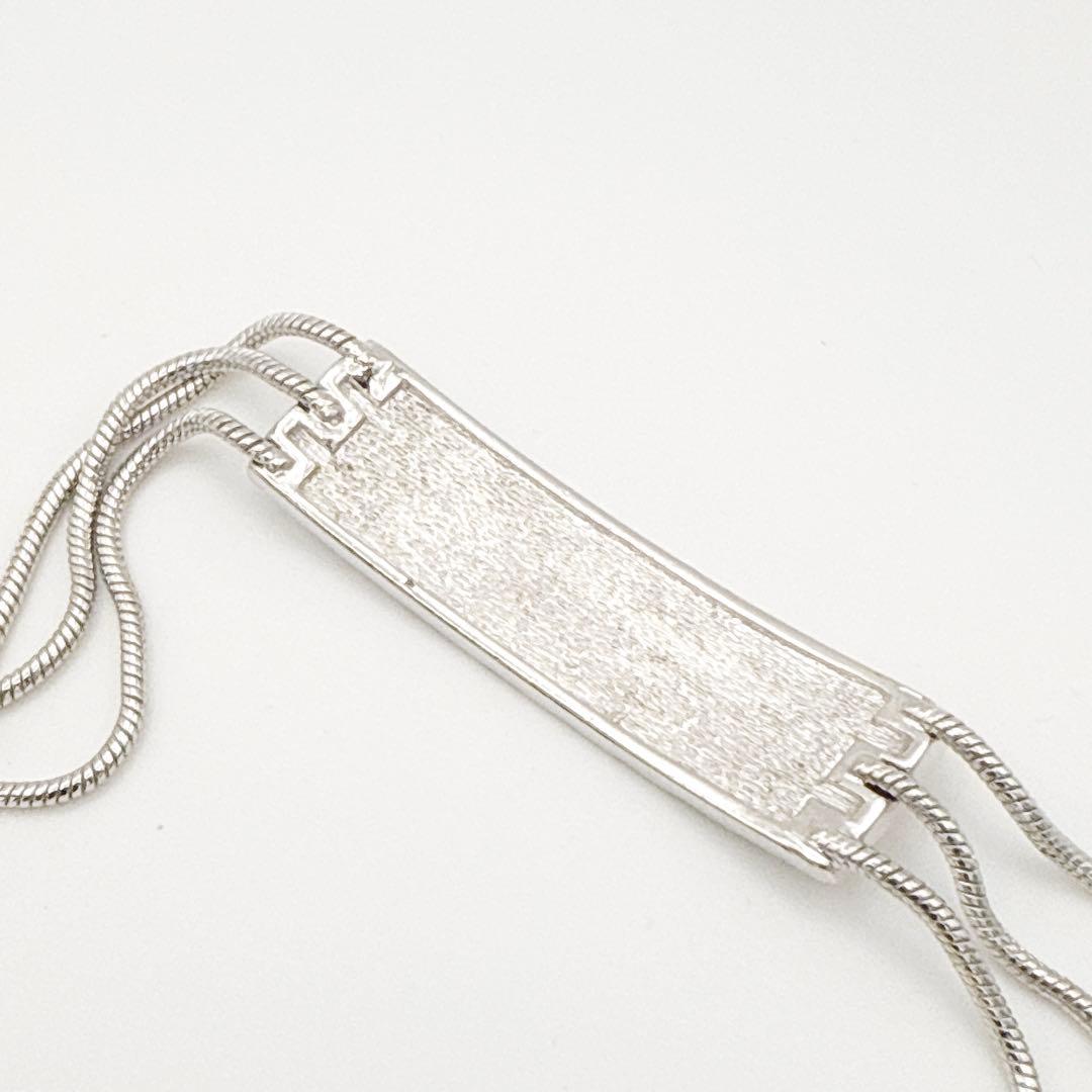 2785 人気✨　Dior　ブレスレット　2way チョーカーシルバー　CD