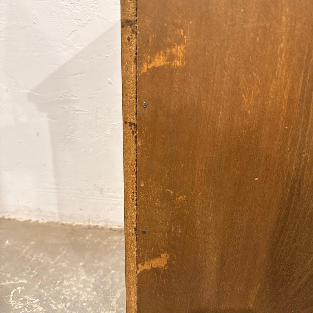 ヴィンテージ　ウォールガラスキャビネット