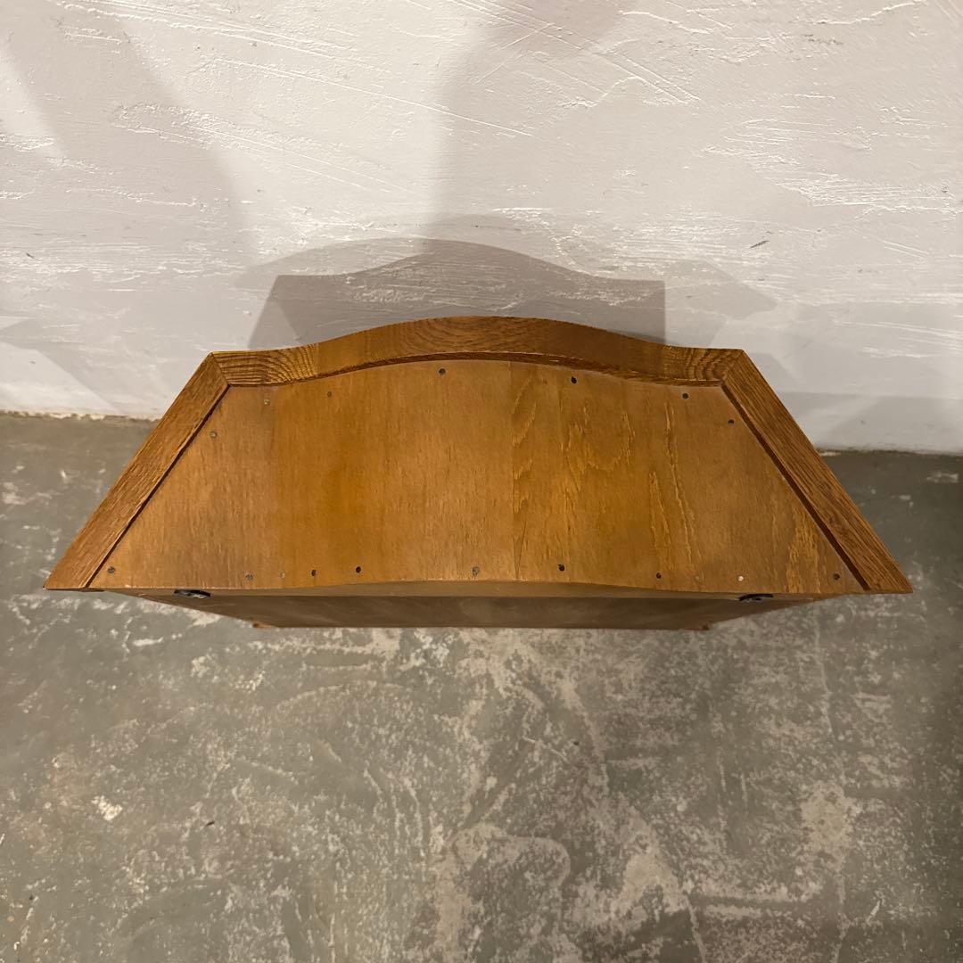 ヴィンテージ　ウォールガラスキャビネット