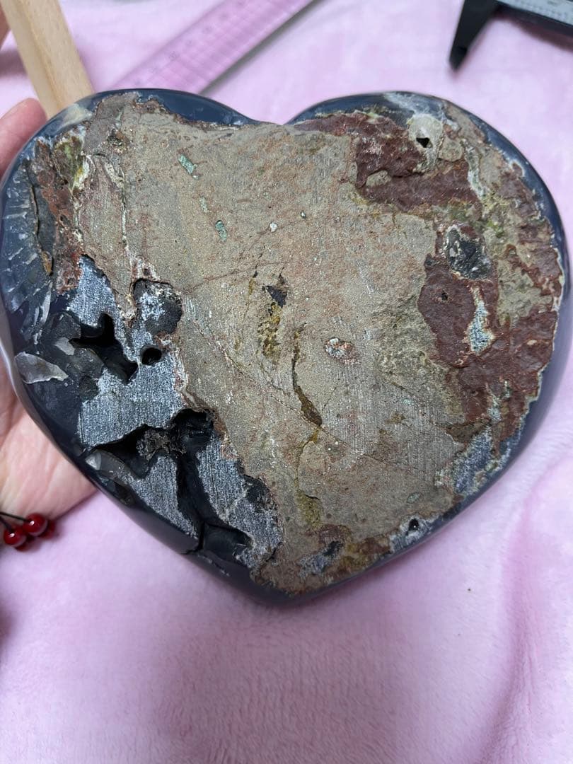 原石 天然石 浄化 ウルグアイ産 アメジスト ハット　紫水晶クラスター　⑦