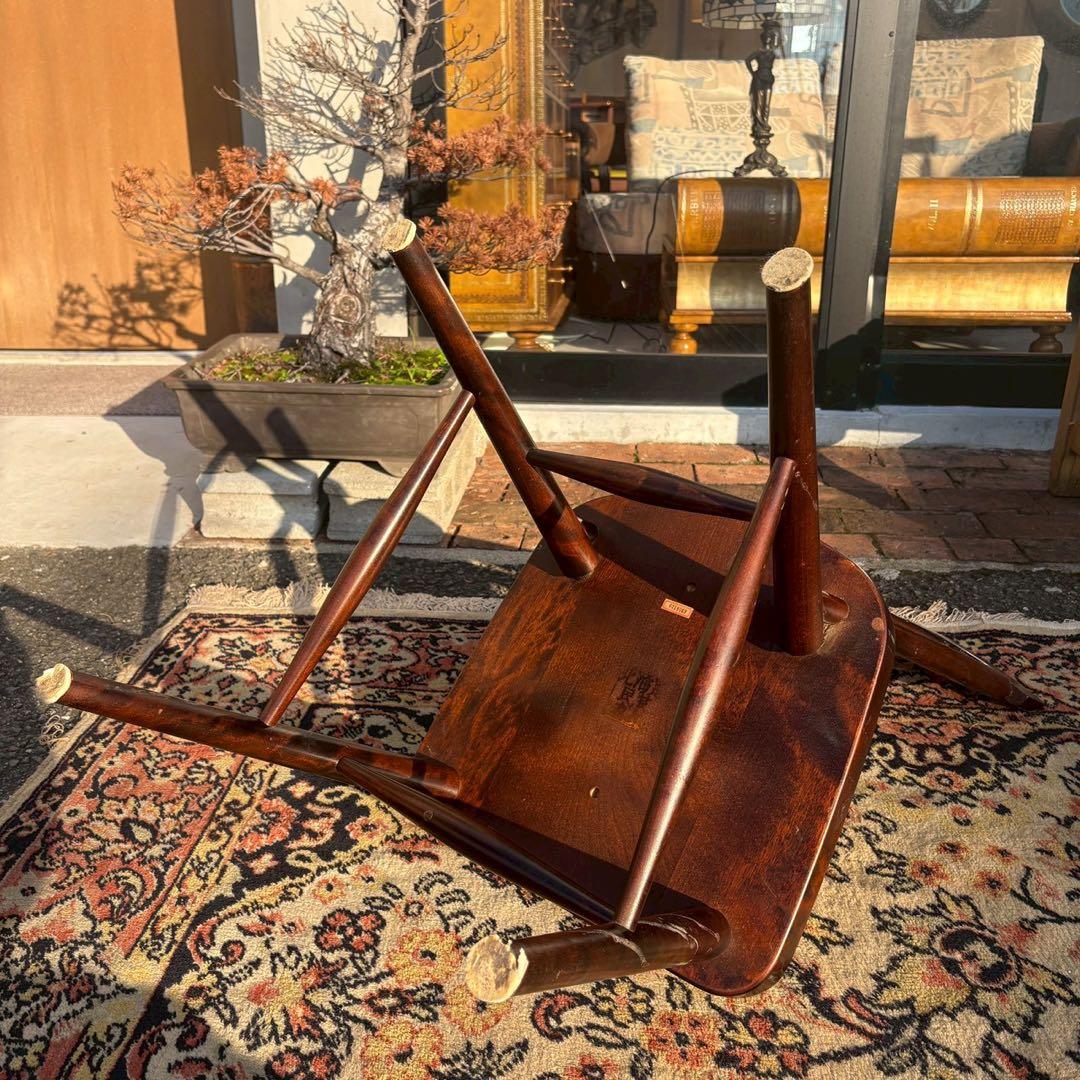 北海道民芸家具　ウィンザーチェア　樺材　1/2