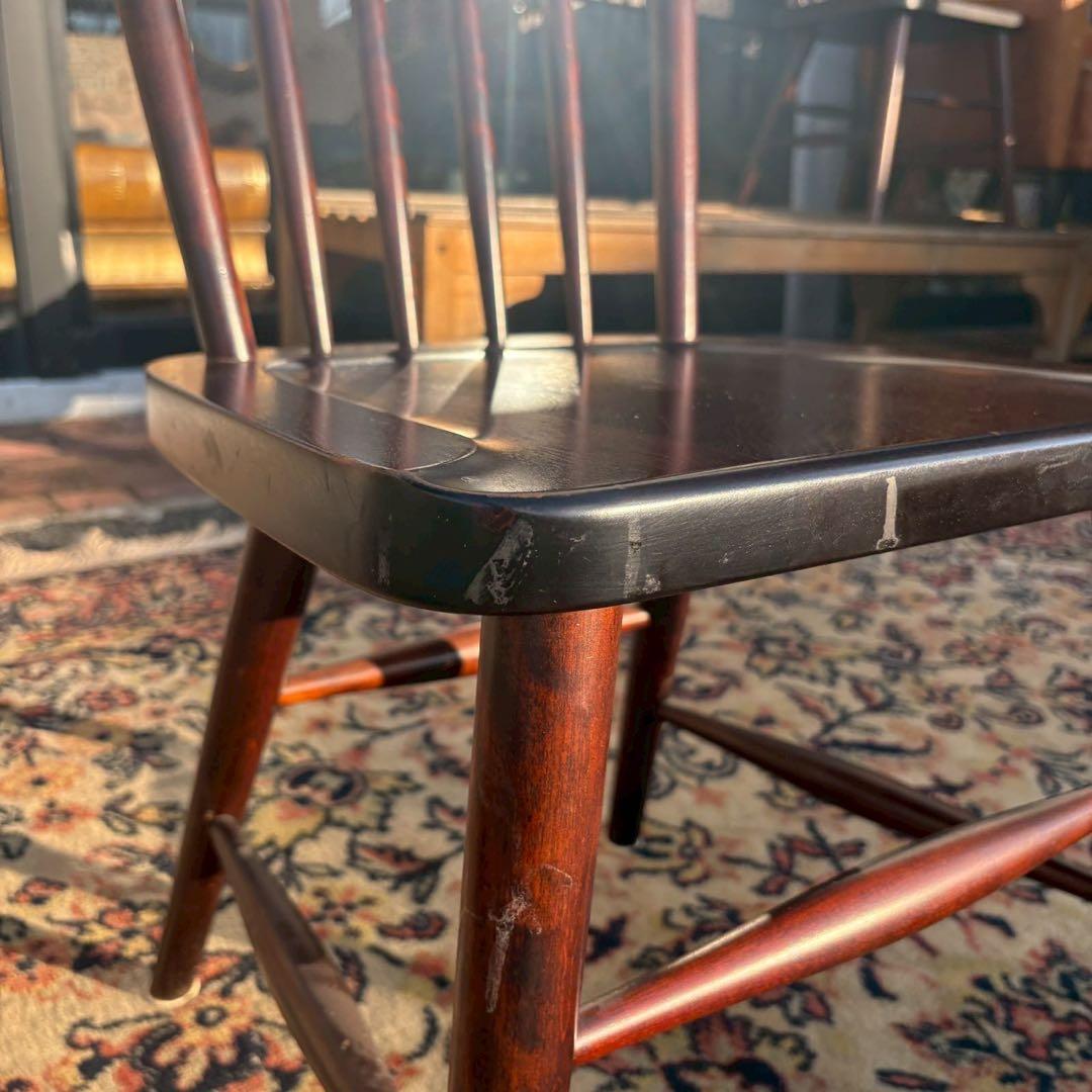 北海道民芸家具　ウィンザーチェア　樺材　1/2