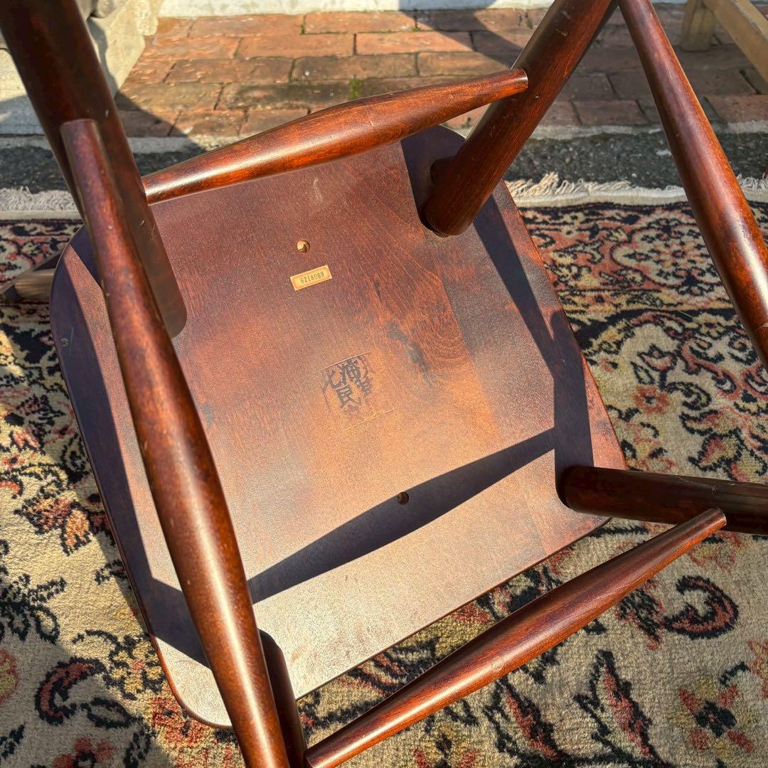 北海道民芸家具　ウィンザーチェア　樺材　1/2