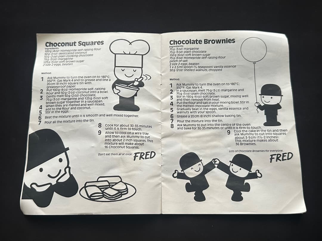 英国 ヴィンテージ　ホームプライド社　 フレッド　ベーキングセット