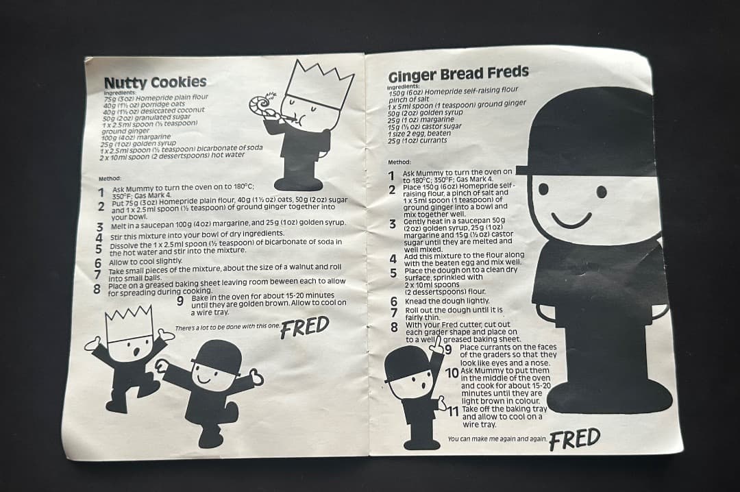 英国 ヴィンテージ　ホームプライド社　 フレッド　ベーキングセット