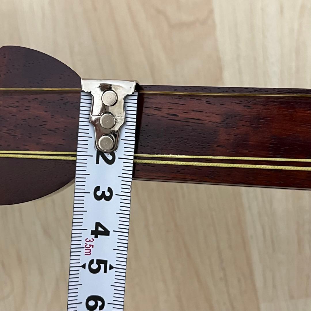 三味線　中棹　紅木　高級　こうき　トチ　2.5cm 小唄・地唄