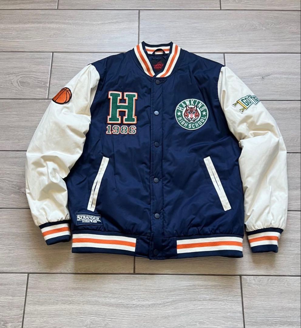 ストレンジャーシングス　ジャケット　Lサイズ　スタジャン