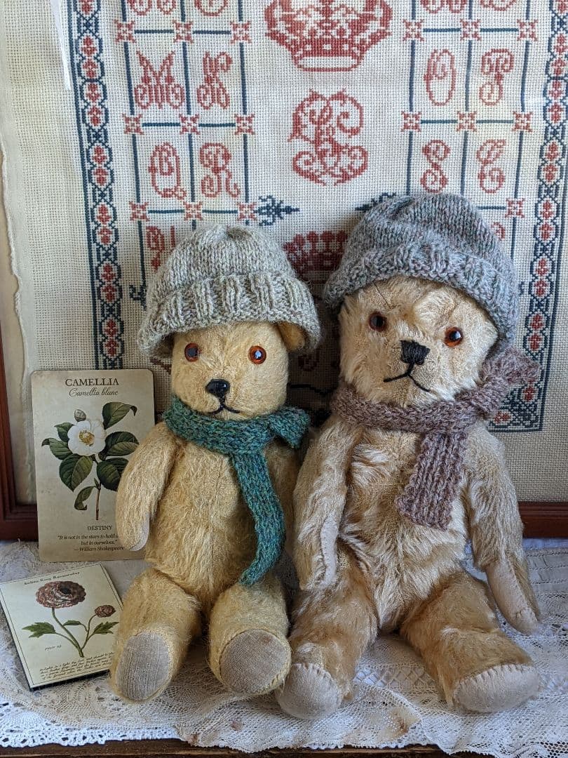 【r】アンティークベア　アンティークテディベア　チルターン　イギリス