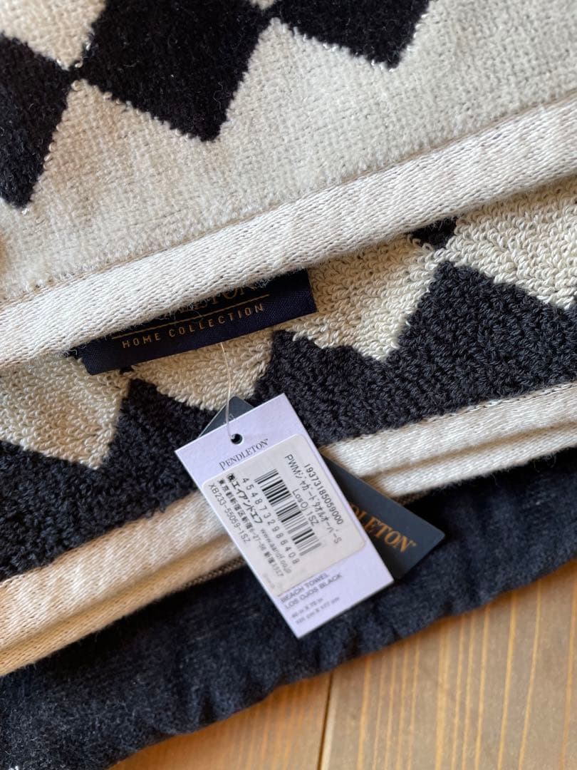 新品 ペンドルトン オーバーサイズ ジャガードタオル