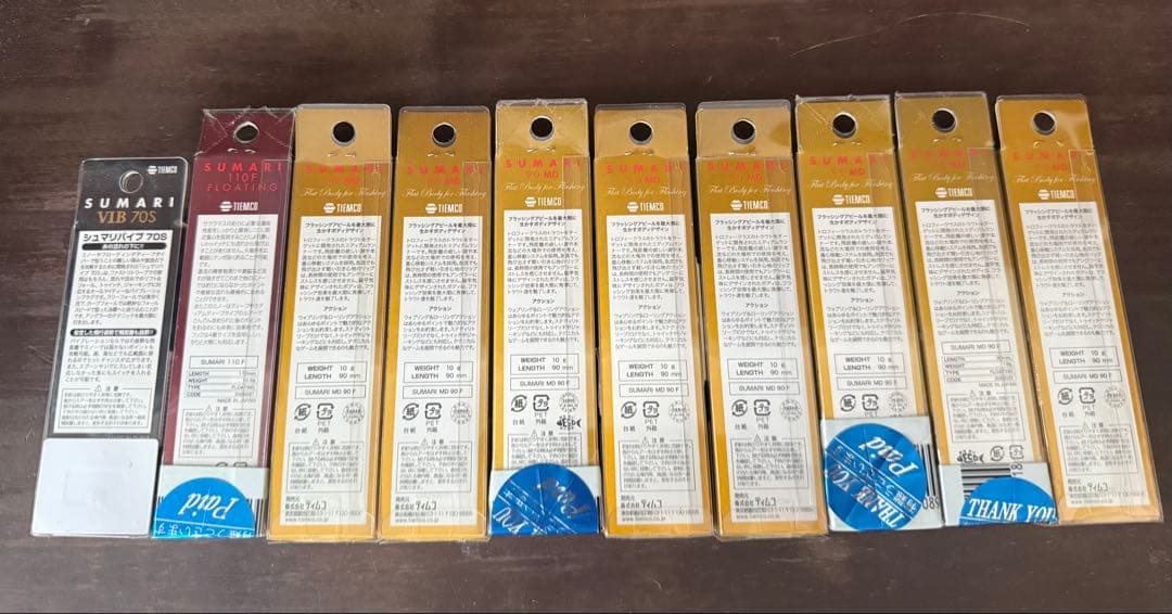 SUMARI TIEMCO 10個セット サクラマス