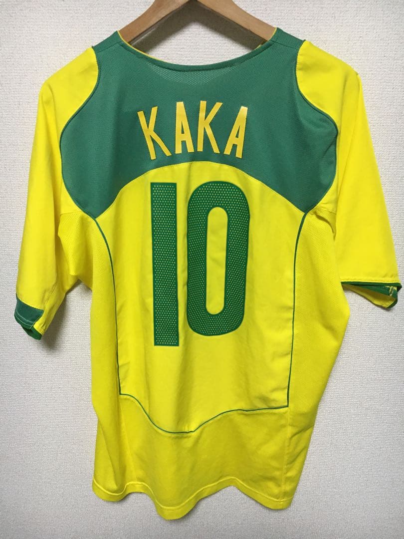 ナイキ ブラジル代表 ゲームシャツ カカ KAKA サッカー|mercari