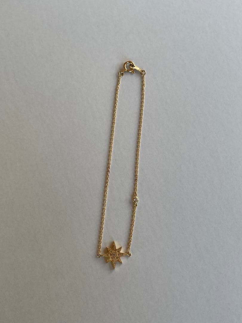 【ブレスレット】ダイヤモンド 18金 『くらしのたのしみ チャンドリカ』