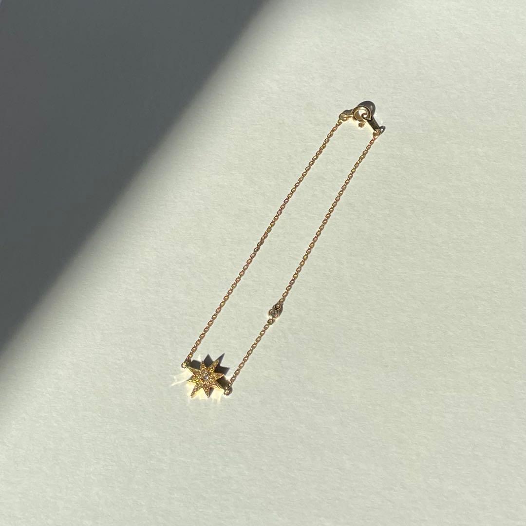 【ブレスレット】ダイヤモンド 18金 『くらしのたのしみ チャンドリカ』