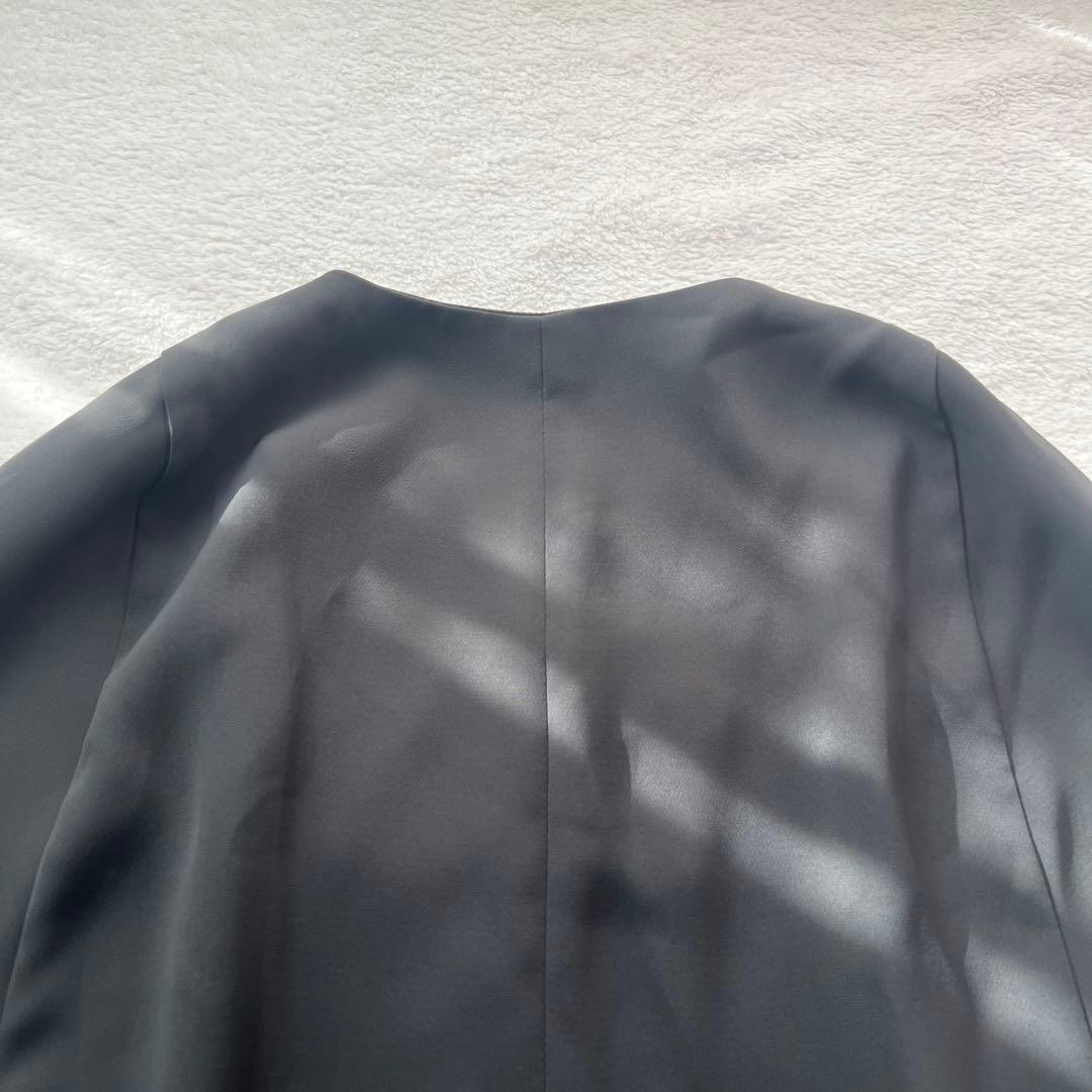 Jolis様 ミズイロインド ケープ ジャケット カーディガン風 ポンチョ